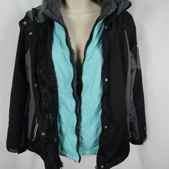 Women's | Free Country | Medium | Black | Winter Coat | Zip Out Liner - Picture 7 of 7
